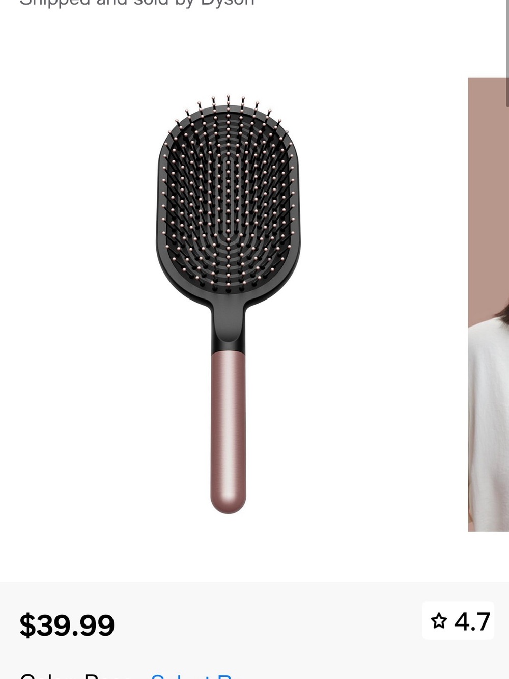Dyson Women’s Paddle Hair Brush - brand new.
